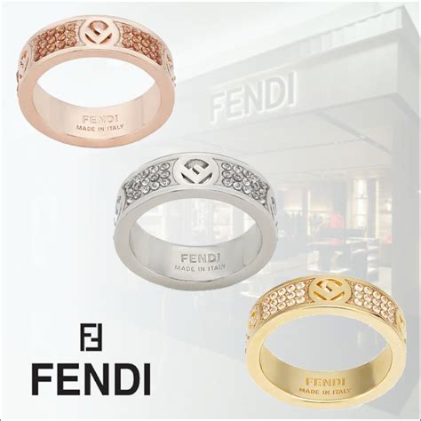 fendi 指輪 サイズ|エフ イズ フェンディ リング .